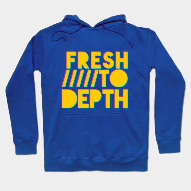 Fresh to Depth - Gold Hoodie by FreshToDepthIndustries